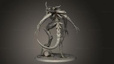 Figurines heroes, monsters and demons (Tormentor Demons Walking, STKM_10134) 3D models for cnc