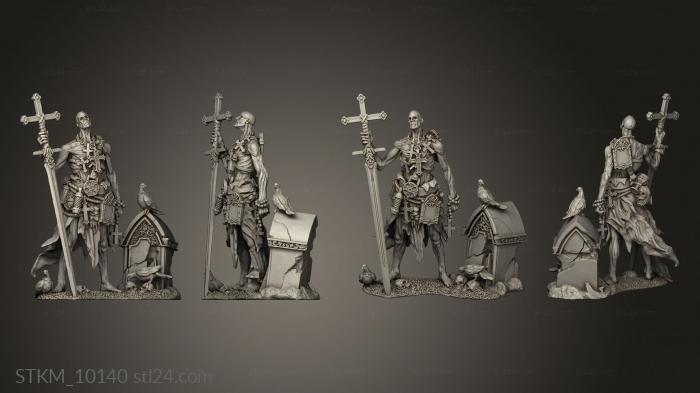 Figurines heroes, monsters and demons (Sep Alain, STKM_10140) 3D models for cnc