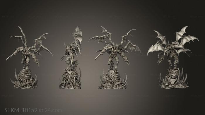 Figurines heroes, monsters and demons (Kragoth Overlord Corsair Lord, STKM_10159) 3D models for cnc