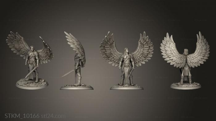 Figurines heroes, monsters and demons (Solar, STKM_10166) 3D models for cnc