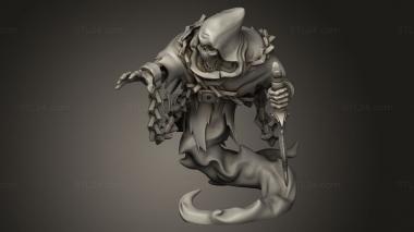 Figurines heroes, monsters and demons (Unshackled, STKM_10171) 3D models for cnc