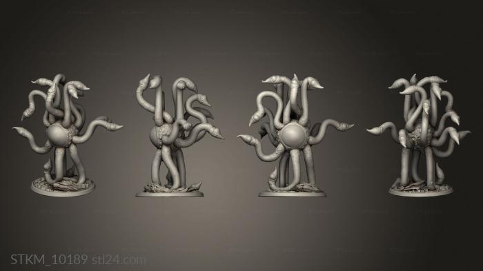 Figurines heroes, monsters and demons (Arcanum The ian Spelling Monster, STKM_10189) 3D models for cnc