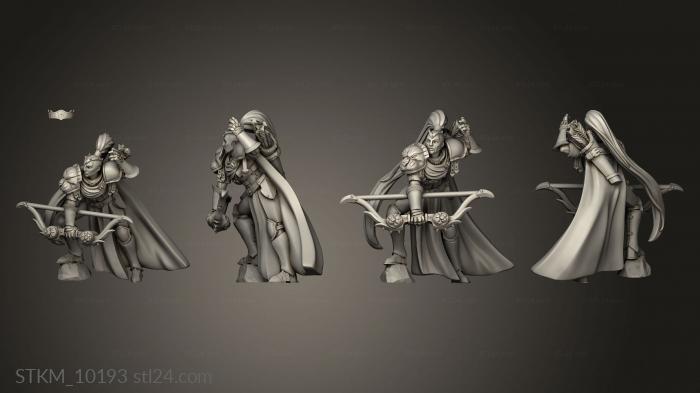 Figurines heroes, monsters and demons (Suncast Vestal Sacast, STKM_10193) 3D models for cnc
