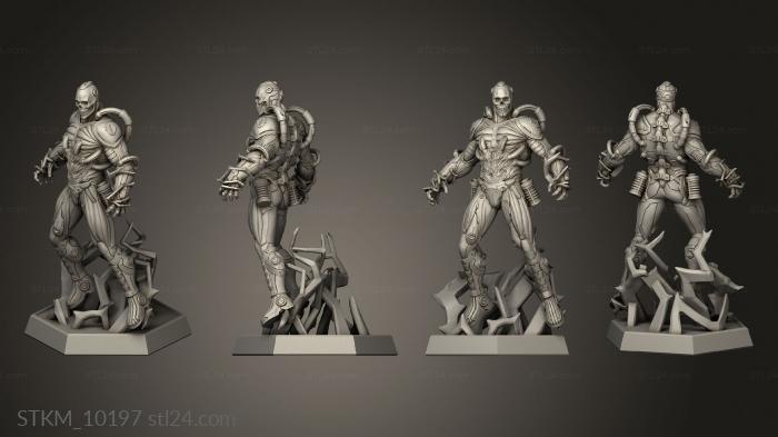 Figurines heroes, monsters and demons (Sci Enemies Prime Marine, STKM_10197) 3D models for cnc