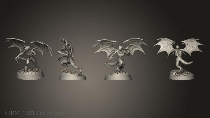 Figurines heroes, monsters and demons (The Makers Cult Fury Builder nn, STKM_10217) 3D models for cnc