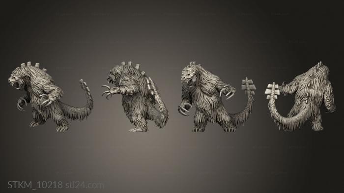 Figurines heroes, monsters and demons (Kairn Sloth, STKM_10218) 3D models for cnc