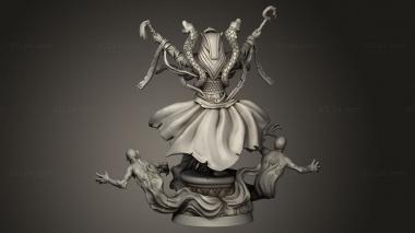 Figurines heroes, monsters and demons (Ever Living Pharaoh Everliving, STKM_10231) 3D models for cnc