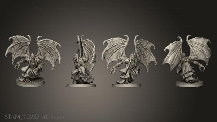 Figurines heroes, monsters and demons (The Cursed Sultan Emir Beast Form Vampireform, STKM_10237) 3D models for cnc