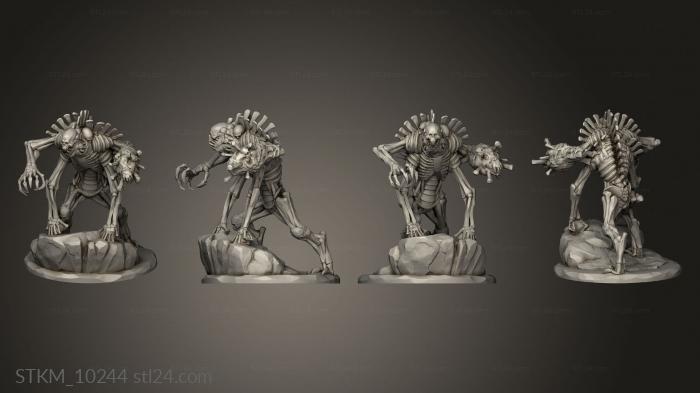 Figurines heroes, monsters and demons (Bone Colossus, STKM_10244) 3D models for cnc