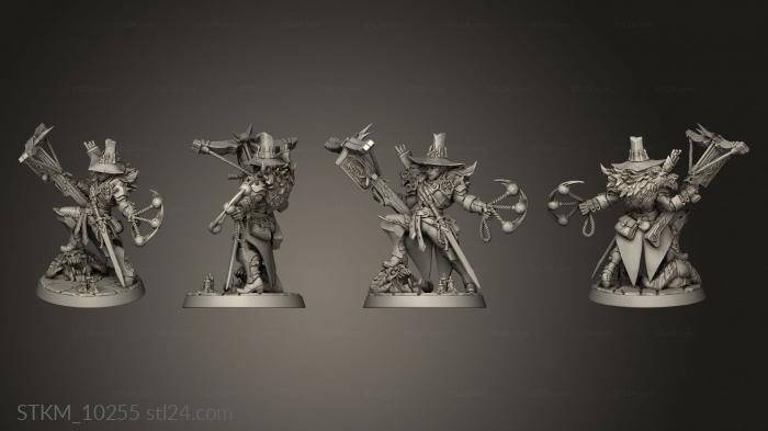 Figurines heroes, monsters and demons (Houndmaster Requiem Demon Hunters Trisha, STKM_10255) 3D models for cnc