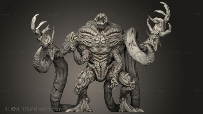 Figurines heroes, monsters and demons (Void Ripper, STKM_10340) 3D models for cnc