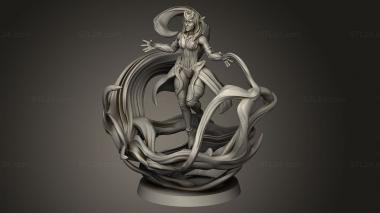 Figurines heroes, monsters and demons (FANTASY THE METAHUMANS AMANDA WILSON TRUE FORM, STKM_10354) 3D models for cnc