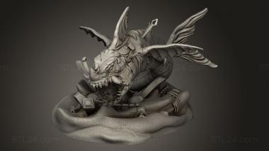 Figurines heroes, monsters and demons (Sands Destiny Sand Shark, STKM_10381) 3D models for cnc