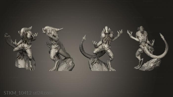 Figurines heroes, monsters and demons (Aether Fiend, STKM_10412) 3D models for cnc