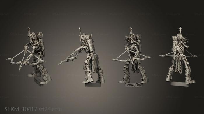 skeleton warrior bow tag