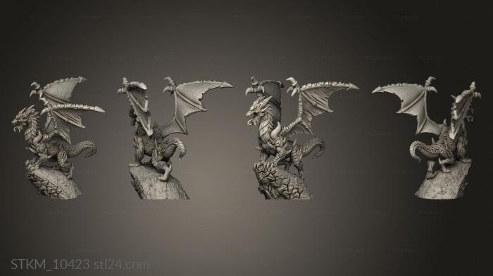 Figurines heroes, monsters and demons (Kalzang Fidelity Reward, STKM_10423) 3D models for cnc