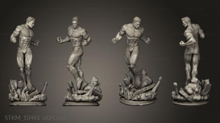 Figurines heroes, monsters and demons (Beyond, STKM_10441) 3D models for cnc