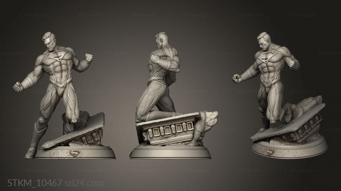 Figurines heroes, monsters and demons (Black erman AND CFD, STKM_10467) 3D models for cnc