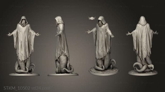 Figurines heroes, monsters and demons (Arcanum The ian Yellow King dark prince, STKM_10502) 3D models for cnc