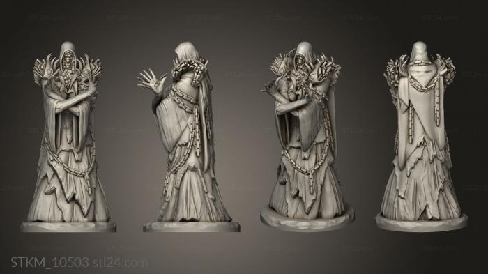 Figurines heroes, monsters and demons (Monster Seeing Seer, STKM_10503) 3D models for cnc