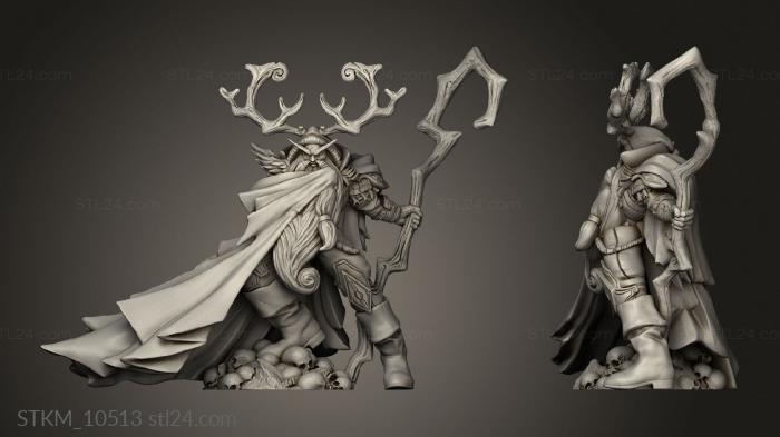 Figurines heroes, monsters and demons (Xmas Christmas Adventurers Santa Kurganova, STKM_10513) 3D models for cnc