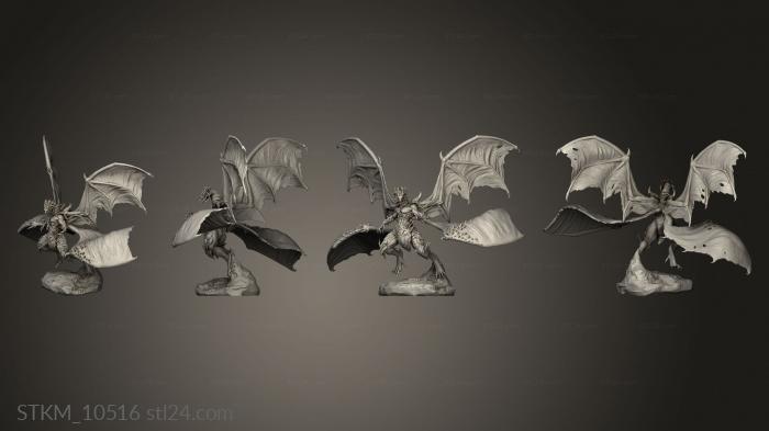 Figurines heroes, monsters and demons (Xylaarion, STKM_10516) 3D models for cnc
