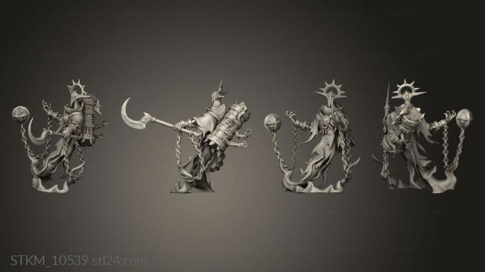 Figurines heroes, monsters and demons (Jailers the Damned Vor dhuun, STKM_10539) 3D models for cnc