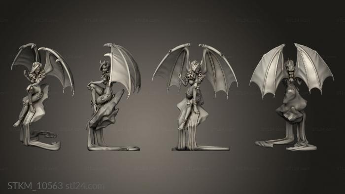 Figurines heroes, monsters and demons (Dinama NSFW MAN, STKM_10563) 3D models for cnc