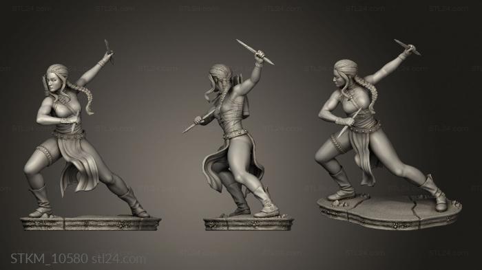 Figurines heroes, monsters and demons (Blink Hyd Torso, STKM_10580) 3D models for cnc