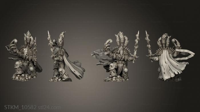 Figurines heroes, monsters and demons (Return to Land Sand Step, STKM_10582) 3D models for cnc