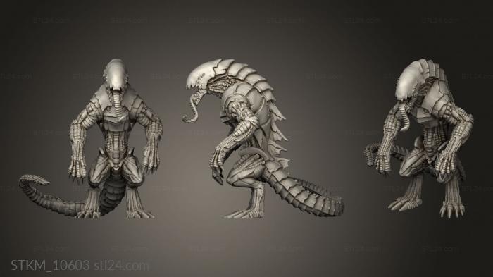 Figurines heroes, monsters and demons (Sons Midnight Hound Tindalos Standing, STKM_10603) 3D models for cnc