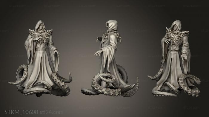 Figurines heroes, monsters and demons (Sons Midnight Hastur Bandaged, STKM_10608) 3D models for cnc