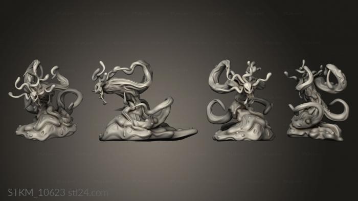 Figurines heroes, monsters and demons (Sons Midnight Form Spawn Attacking, STKM_10623) 3D models for cnc
