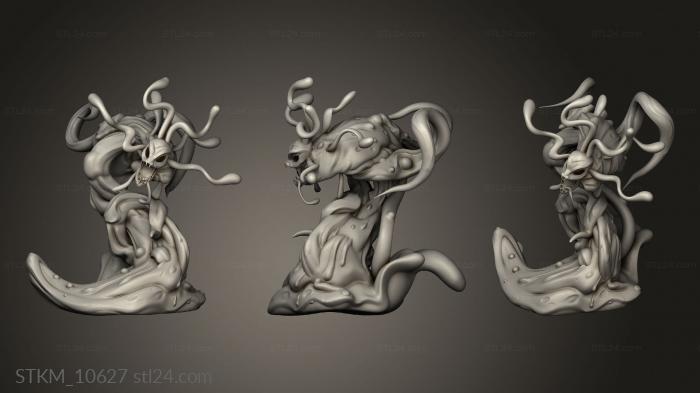Figurines heroes, monsters and demons (Sons Midnight Form Spawn Screaming, STKM_10627) 3D models for cnc