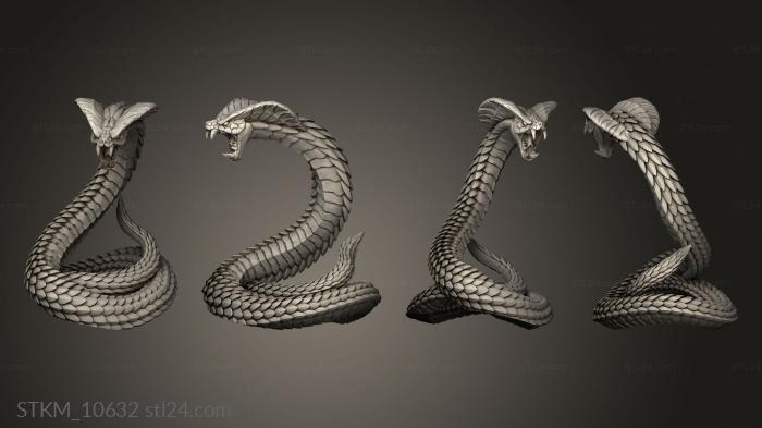 Figurines heroes, monsters and demons (Maneaters Nagarots Cler, STKM_10632) 3D models for cnc