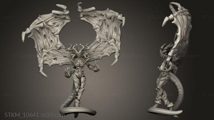 Figurines heroes, monsters and demons (The Lost Cave Mother Demons, STKM_10641) 3D models for cnc