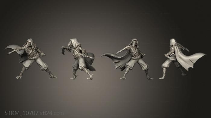 Figurines heroes, monsters and demons (Thieves the Shadowlands Guild Ku Velk Street Runner, STKM_10707) 3D models for cnc