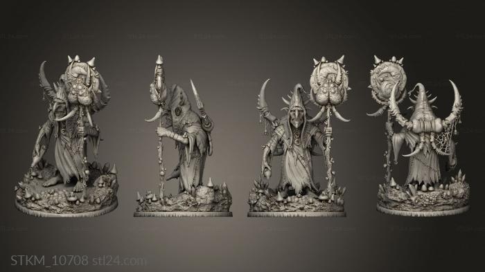 Figurines heroes, monsters and demons (Dark Gods Eternal Gobbo Back, STKM_10708) 3D models for cnc