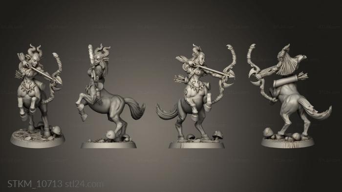 Figurines heroes, monsters and demons (Inside the Magic Forest Ypponia, STKM_10713) 3D models for cnc