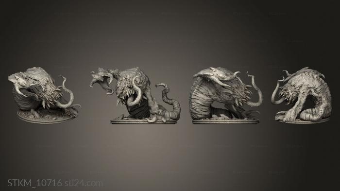 Figurines heroes, monsters and demons (warm floor, STKM_10716) 3D models for cnc