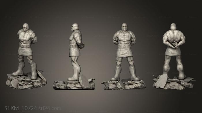Figurines heroes, monsters and demons (Darkseid, STKM_10724) 3D models for cnc