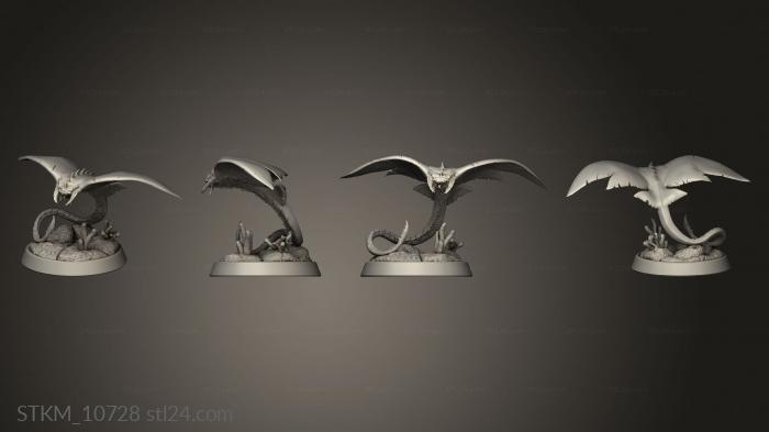 Figurines heroes, monsters and demons (Going Down The Drain Darkray, STKM_10728) 3D models for cnc