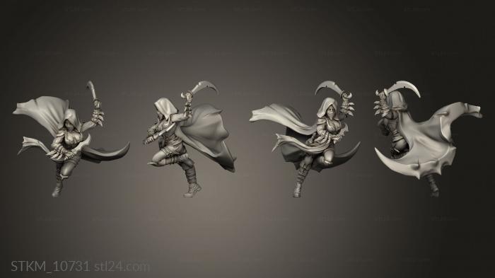 Figurines heroes, monsters and demons (Thieves the Shadowlands Guild Newlin Street Runner, STKM_10731) 3D models for cnc