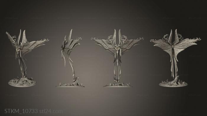 Figurines heroes, monsters and demons (Syl Narath, STKM_10733) 3D models for cnc