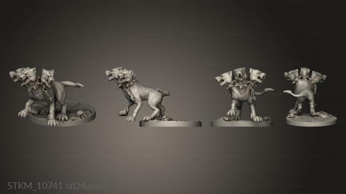 Figurines heroes, monsters and demons (Little, STKM_10741) 3D models for cnc