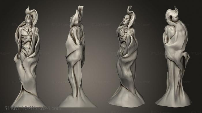 Figurines heroes, monsters and demons (Horrorscapes Peculiarity, STKM_10765) 3D models for cnc