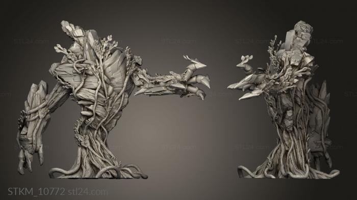 Figurines heroes, monsters and demons (Aspects Terra Earth Elemental, STKM_10772) 3D models for cnc