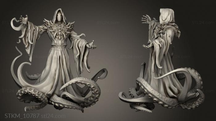 Figurines heroes, monsters and demons (Sons Midnight Hastur Mask, STKM_10787) 3D models for cnc