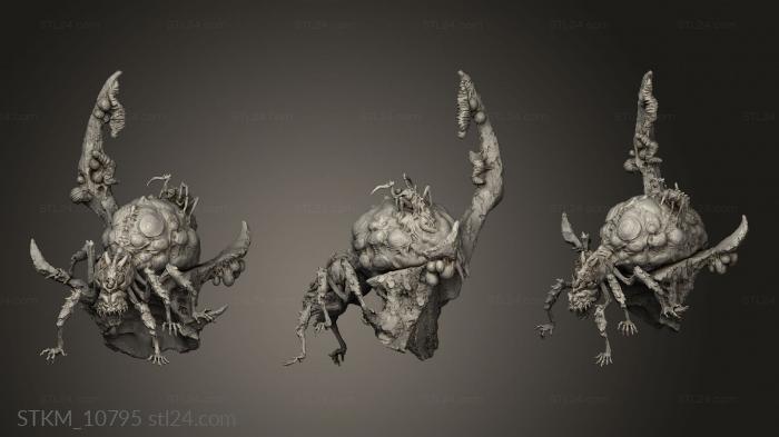 Figurines heroes, monsters and demons (Broodmother, STKM_10795) 3D models for cnc