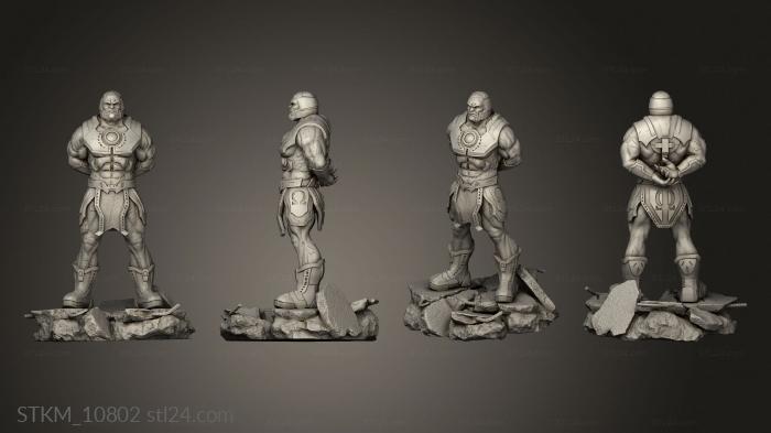 Figurines heroes, monsters and demons (Darkseid, STKM_10802) 3D models for cnc